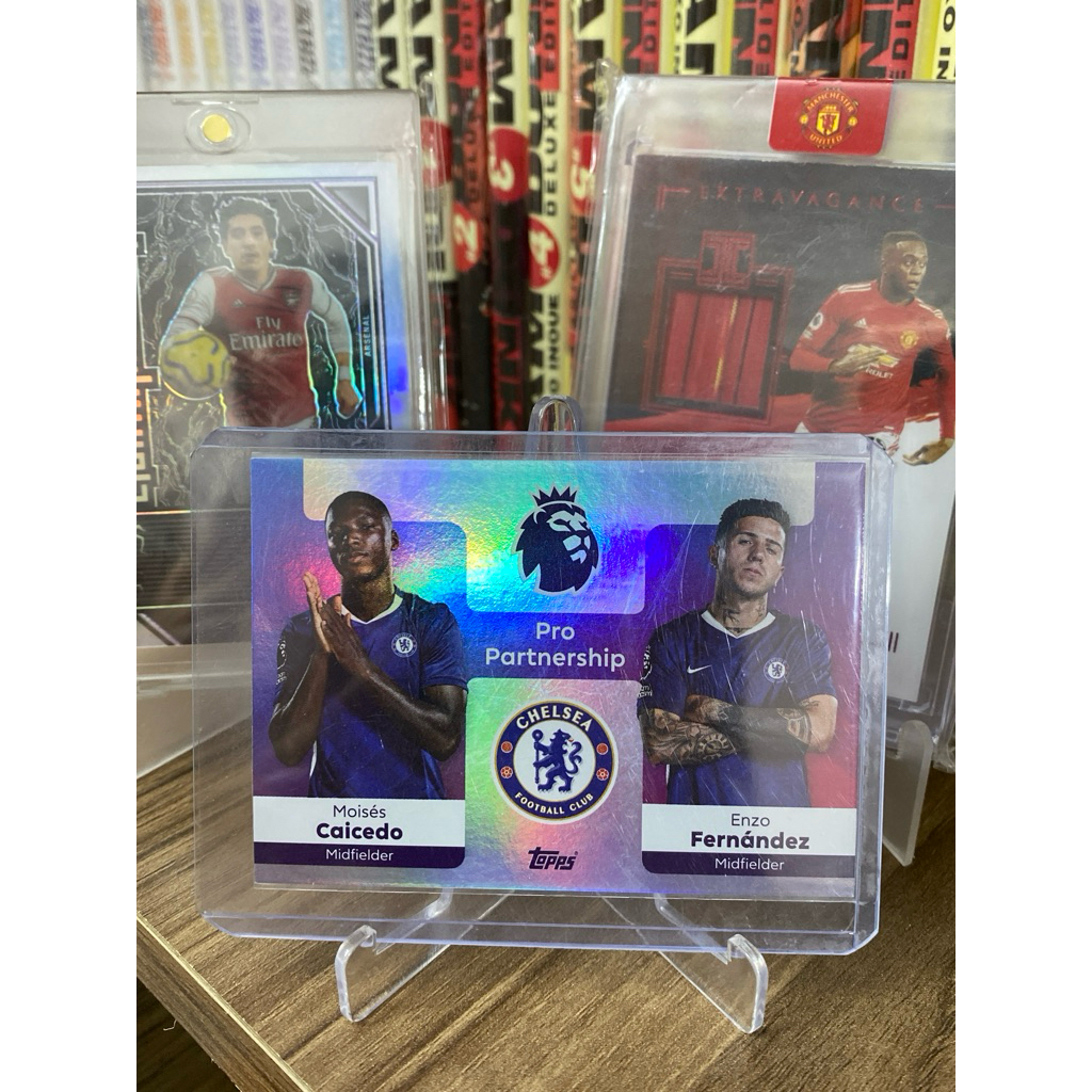 [HOT] Thẻ Cầu Thủ Moises Caicedo & Enzo Fernandez Topps 2026 Chelsea Pro Partnership #367