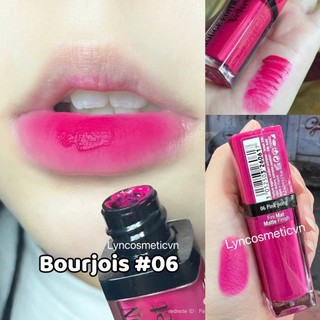 (Auth 100%) Son Kem Lì, Mịn Mượt Như Nhung Bourjois Rouge Edition Velvet  DAIMANPU