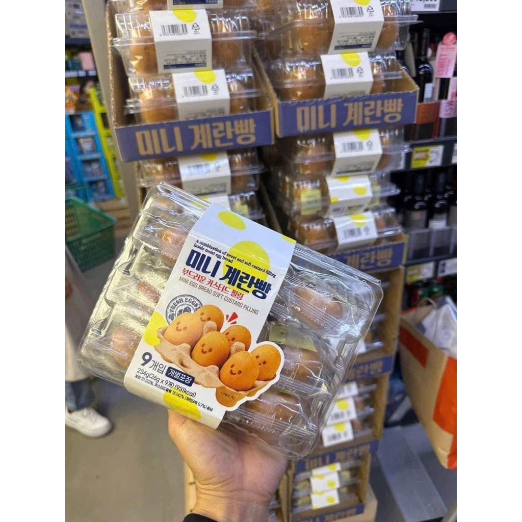 Bánh trứng mini custard Hàn