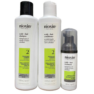 Bộ dầu gội Nioxin TrialKit chống rụng tóc System 2 150mlx2/40ml