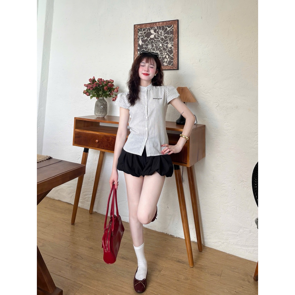 Quần Váy Short Bí Cạp Trễ Lưng Chun Hot Trend Nhiều Màu, Quần Ngắn Nữ | BigBuy360 - bigbuy360.vn