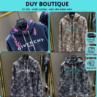  Áo Nỉ Hoodie Nam Nữ GVC Loang Rách Siêu Nét - Áo Dài Tay Nam Nữ Mùa Đông Cao Cấp 