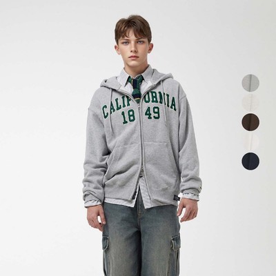 Áo Khoác WHO.A.U Signature Patch Hood Zip-up(Brushed)_WHMZF4911U