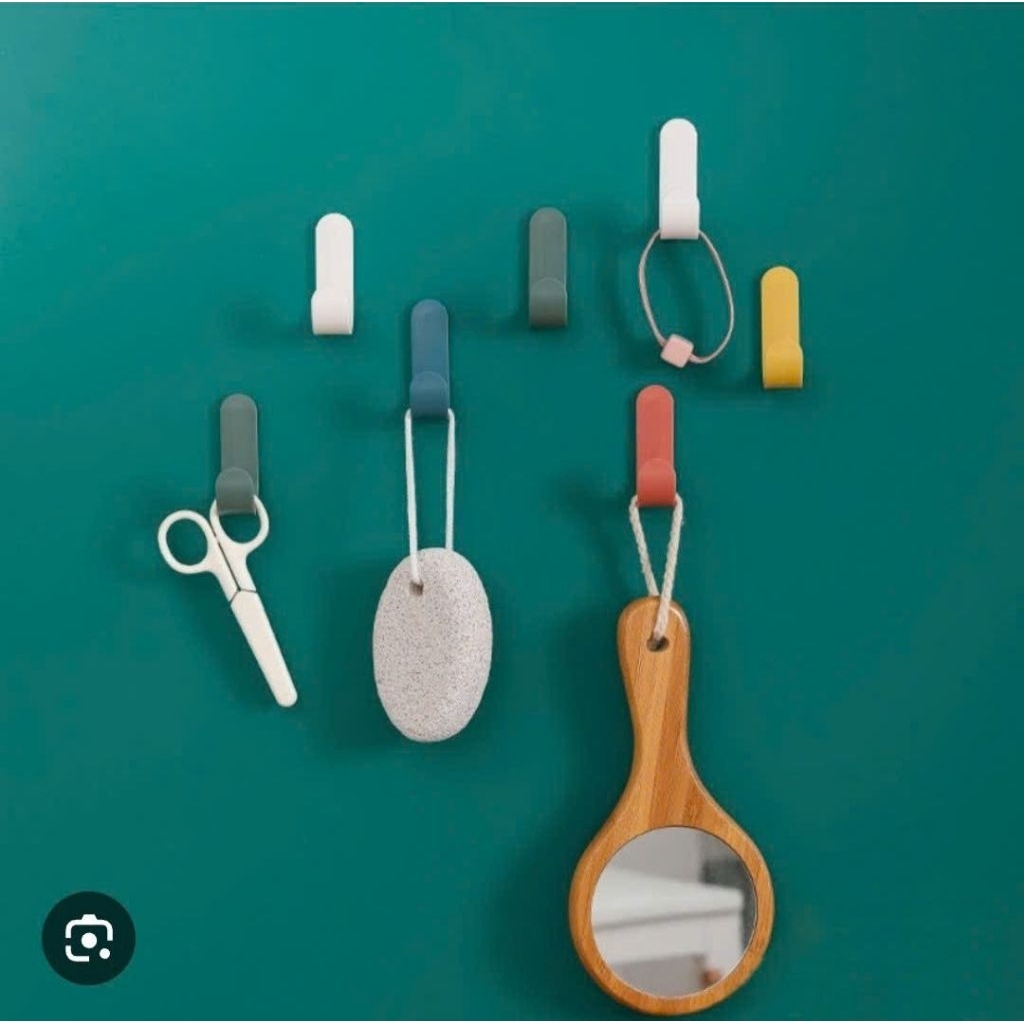 Móc treo đồ dán tường mini chữ J
