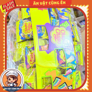  Sỉ bịch 40 gói kẹo dẻo chupa chups có 3 vị siêu ngon Panda Cola và Topmix kẹo dẻo chupa chups mẫu mới 