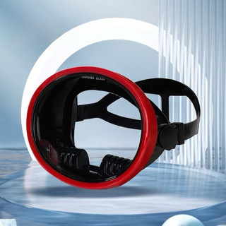 Kính lặn chống sương mù cao cấp, mặt kính cường lực, kính rộng - SNORKELING - FREEDIVING | MAT TRON