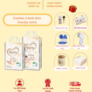 (COMBO 2 BỊCH TẶNG 1 QUÀ)DÁN/QUẦN BỈM GOOBY HÀN QUỐC SIZE NB70/S56/M46/ M60/L56/XL52/XXL50/XXXL46