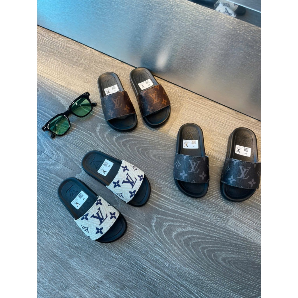 Dép lê cho bé gái bé trai-dép quai da sang chảnh cho bé mã LECH01