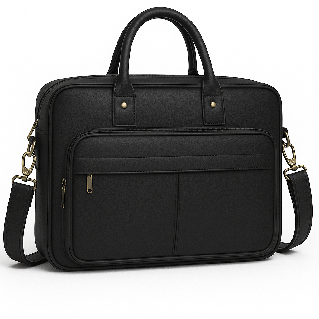 Cặp da công sở cao cấp, túi đựng laptop 14 inch Zenka nhiều ngăn sang trọng lịch lãm_ZKC15_2