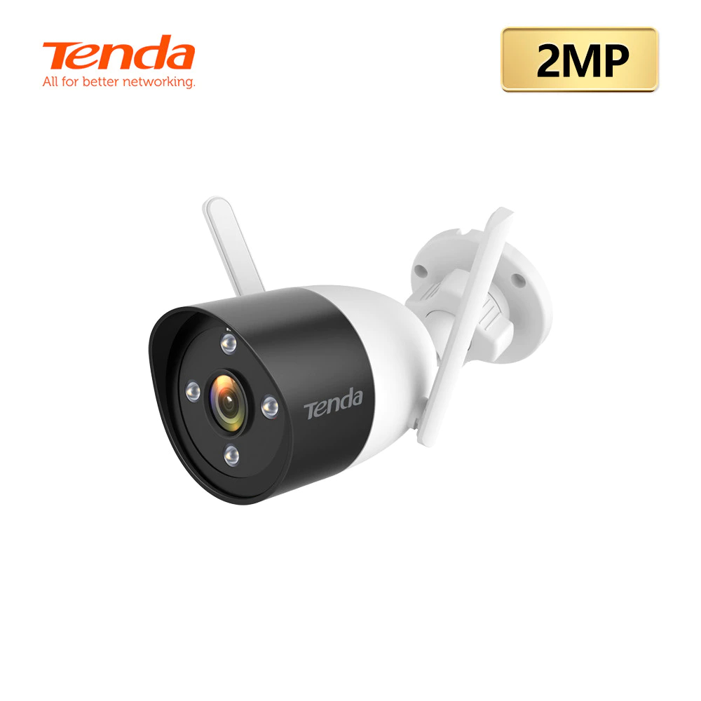 Camera WiFi Ngoài Trời Tenda RT3 Độ Phân Giải Full HD 1080P/2MP/3MP/2K Đàm Thoại 2 Chiều