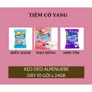 1 Dây (10 Gói) Kẹo Dẻo Alpenliebe Jelly (Dây 10 gói x 24gram)