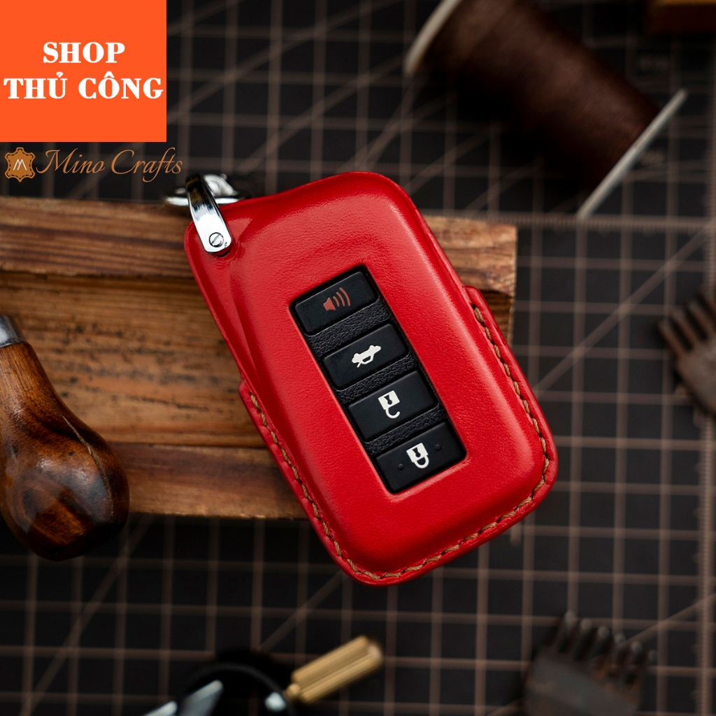 Bao da chìa khóa LEXUS LX570, NX200, RX200, RX300, Bao da chìa khóa thủ công , Khắc tên