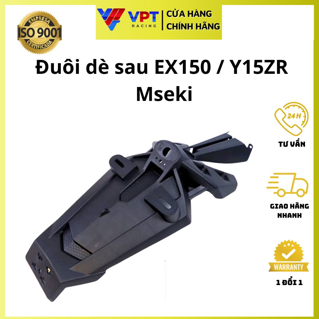 Dè sau Exciter 150 | Chắn bùn sau Y15ZR, Y15 chính hãng Mseki B17