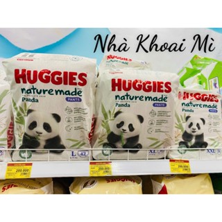 [ Hàng chính hãng date xa] Huggies nature Made cao cấp phiên bản Panda M56/ L42/ XL36/ XXL24  miếng
