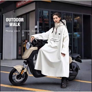  Áo Mưa vải OXFORD Một Người  Áo Mưa Trùm Kín Người siêu bền siêu chống thấm Nhanh Khô an toàn đi xe máy xe điện 