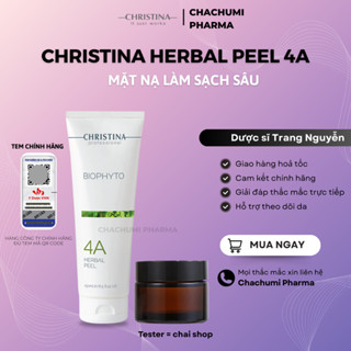 Mặt nạ thảo dược Christina Herbal Peel 4A làm sạch sâu detox da