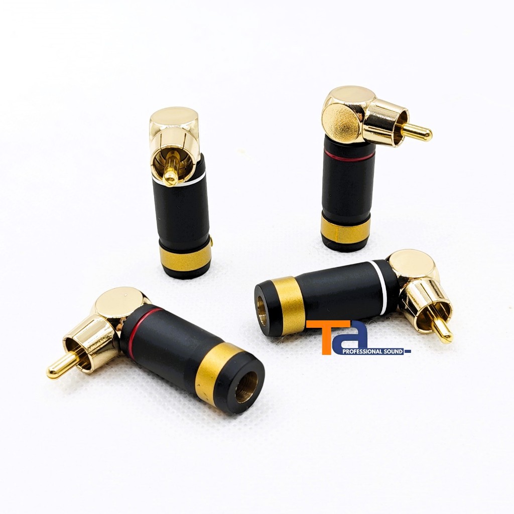 Jack ( rắc ) AV - Hoa Sen - RCA  Cong HIFI
