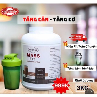 MASS FIT - BỮA ĂN DINH DƯƠNG - THẾ GIỚI BỘT