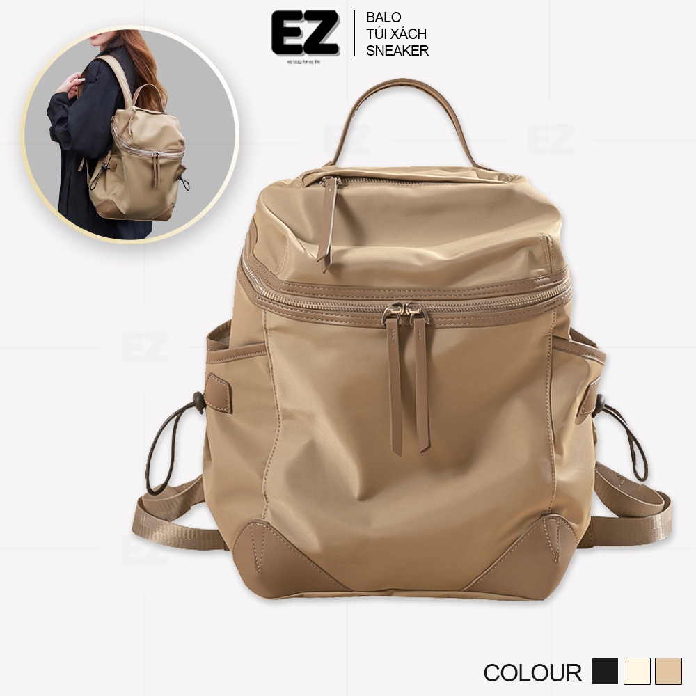 Balo nữ thời trang cao cấp EZ BALO BLN19 Balo đi chơi đựng đồ nhỏ xinh , Balo đi học nữ đẹp