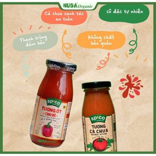  Tương cà chua tương ớt cho bé yêu - Spico - 255g & 260g 