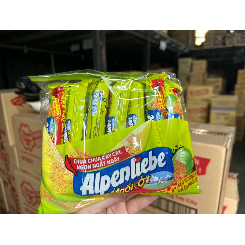 Kẹo Thỏi Alpenlibe xoài muối ớt ( bịch 16 thỏi)