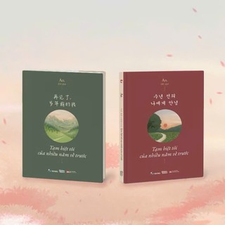Sách - Tạm Biệt Tôi Của Nhiều Năm Về Trước, Phiên Bản Song Ngữ Việt-Hàn , Phiên Bản Song Ngữ Việt- Trung ( lẻ, tùy chọn)