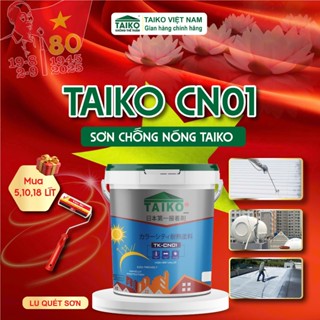 [Thùng 10L] Sơn Chống Nóng TAIKO CN01 | Mái Tôn, Tôn Lạnh, Tấm Fibro, Téc Nước, Tường, Bê Tông