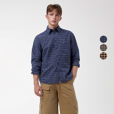 Áo Sơ Mi WHO.A.U Steve Vintage Check Shirts (U)_WHYCF3721U