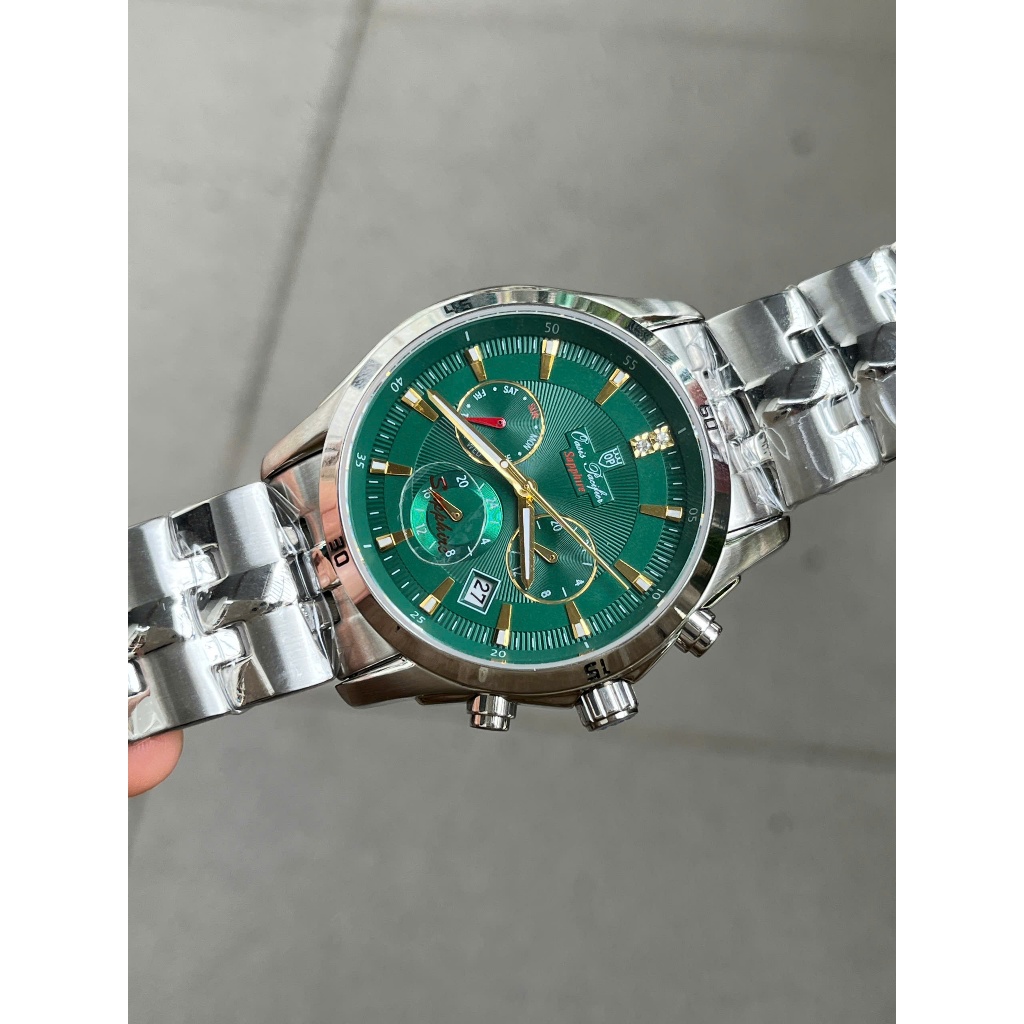 Đồng Hồ Nam Oasis Pacifier OP A2021G Dây Kim Loại Mặt Số 42mm BH 12 Tháng