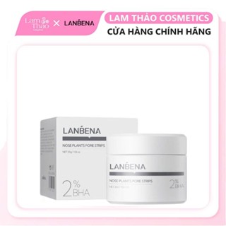 Mặt Nạ Lột Mụn Mũi Lanbena Deep Cleansing Nose Strips 2% BHA