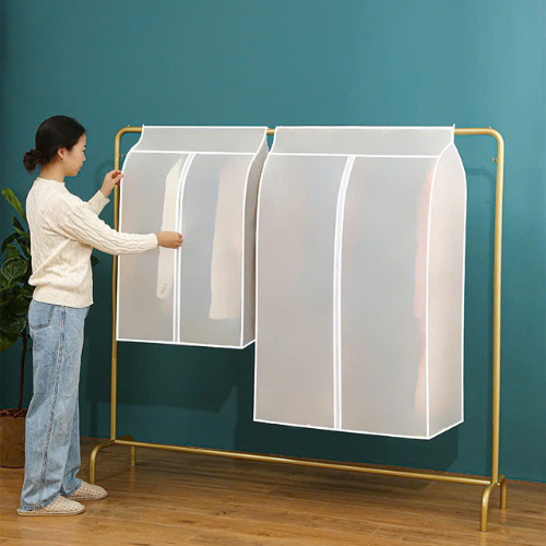 Tấm Phủ Quần Áo Dạng Hộp Phủ Kín Toàn Bộ Quần Áo Ngăn Bụi Bẩn
