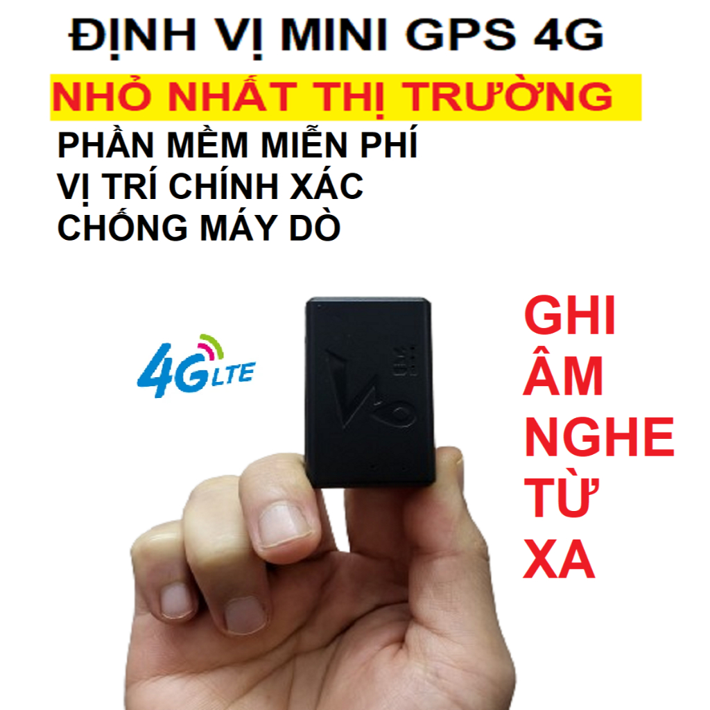 Thiết bị định vị xe máy ô tô P8 4G