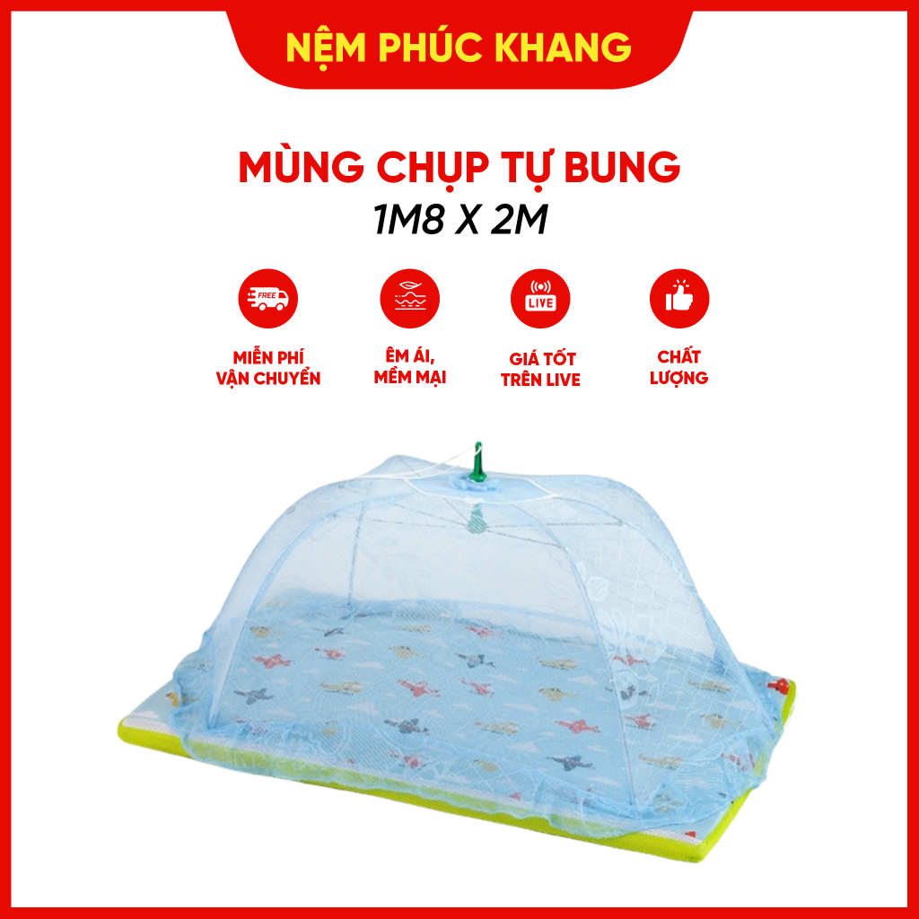 mùng chụp người lớn (1m8 x 2m)
