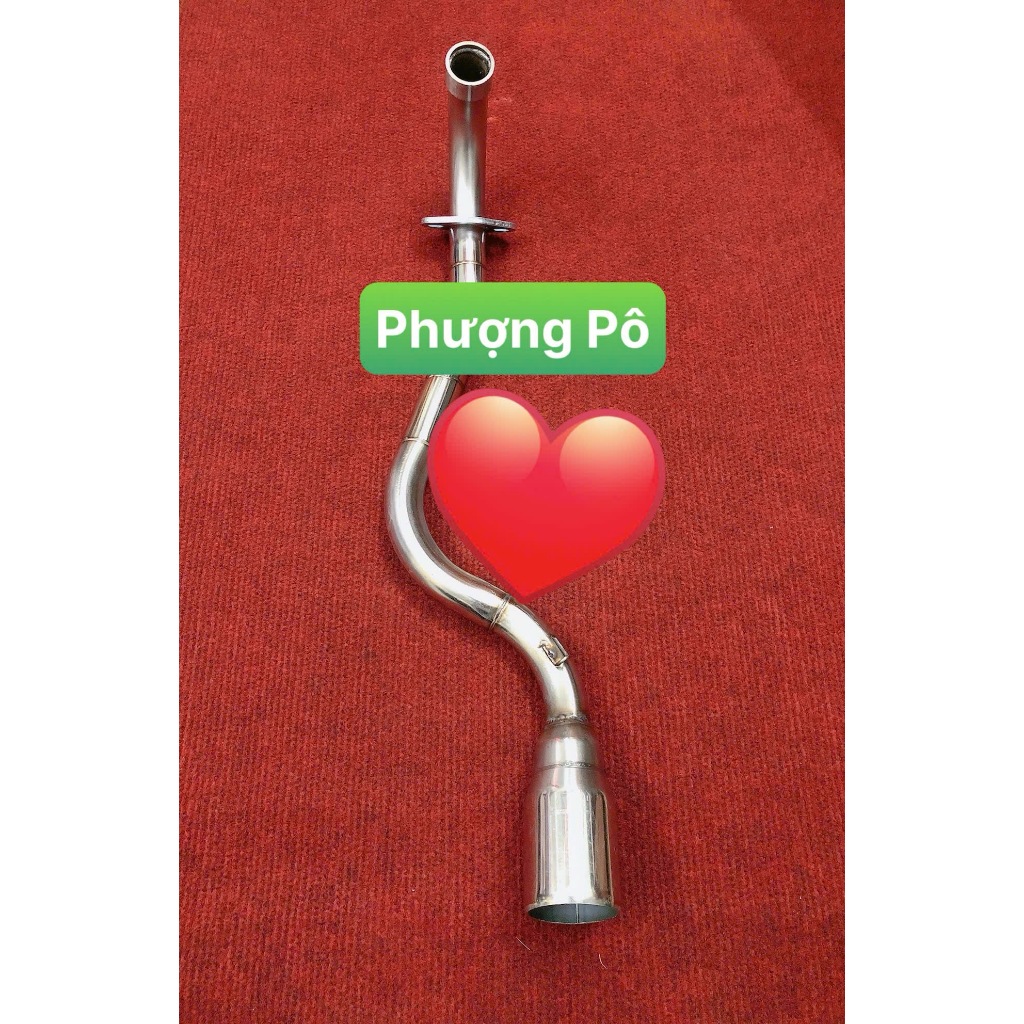 ⚡️FREESHIP⚡️ Cổ pô inox gắn pô lon 27x51 cho MSX 125