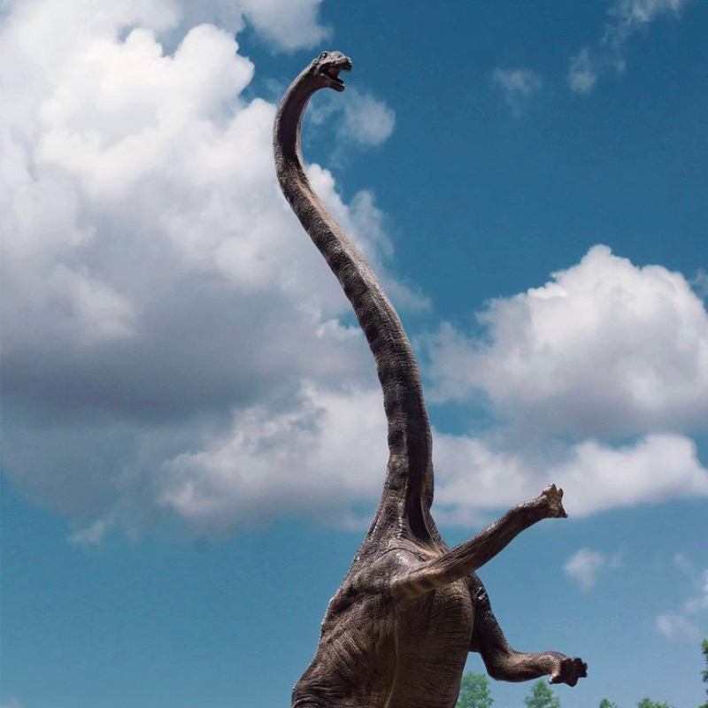 PNSO Mô hình khủng long cổ dài Euhelopus,quà tặng sưu tầm cho trẻ em từ 4 tuổi trở lên