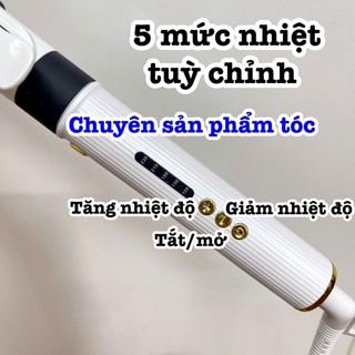 ✅Prosee Máy uốn tóc Prosee 619 đủ size xoay trục cao cấp 5 mức nhiệt độ ceramic phân phối nhiệt đều bảo hành 03 tháng