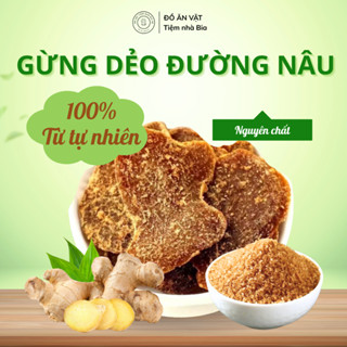Kẹo Gừng Dẻo Đường Nâu Túi 500g - Gừng Lát Nguyên Chất Đường Nâu Bổ Dưỡng Tốt Cho Phụ Nữ Trẻ Nhỏ