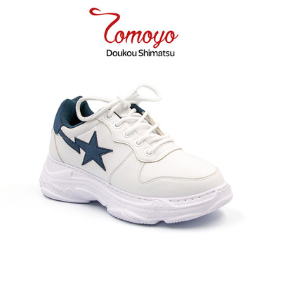 [SIÊU SALE 07.07]-Giày Sneaker Nữ Đế Cao 7cm Da Microfiber Siêu Nhẹ Tomoyo TMW31507
