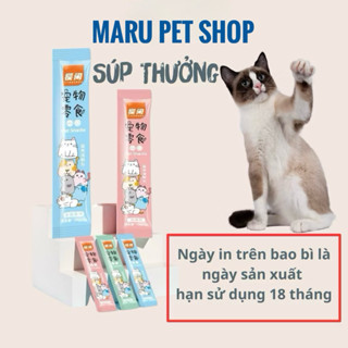   100 THANH  Súp Thưởng Shizuka Soup Thưởng Cho Mèo 