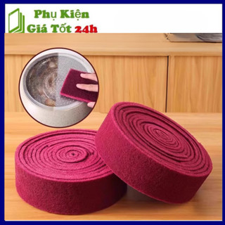 Miếng Cọ Rửa Cháy Nồi Xoong chảo,Chà Bóng Kim Loại Cuộn 1m Dày Cứng,Chà Bóng ,Tẩy Vết Bẩn Gỉ Sét#