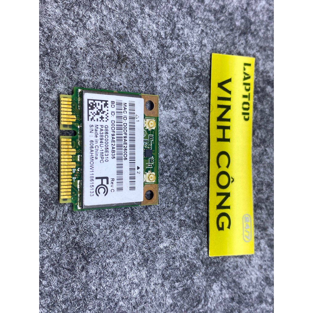 Card Wifi laptop toshiba L755 model ar5b195 hàng tháo máy