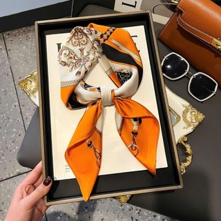 khăn bandana mỏ quạ buộc đầu - khăn lụa vuông 70x70 cm quàng cổ nữ mix cùng áo dài HÀNG LOẠI 1