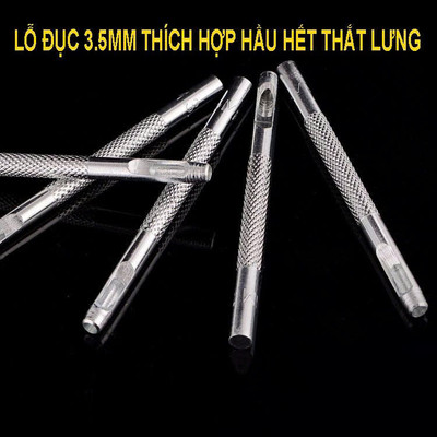 [Bán sỉ] Đục lỗ thắt lưng INICHI D1328 lỗ đục 3.5mm