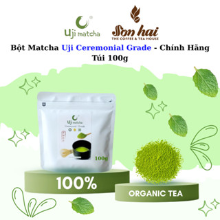  Bột Matcha Uji Ceremonial Grade - Chính Hãng - Túi 100g 