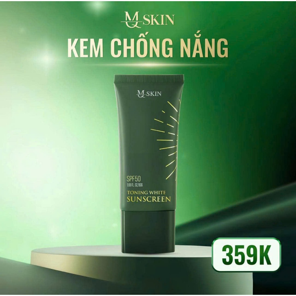 Kem chống nắng MQ Skin SPF50 TONING WHITE SUNSCREEN MỚI NHẤT  ( MQSKIN Chính hãng ) | BigBuy360 - bigbuy360.vn