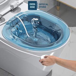  Chậu Xông Hơi Phụ Khoa ENODA HOME Chậu Ngâm Rửa Chịu Nhiệt Tốt Cho Phụ Nữ Sau Sinh Kèm Vòi Xịt Rửa Tiện Lợi C050 