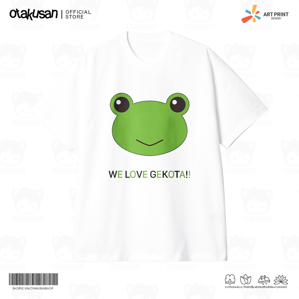 (Collection) Áo thun Unisex Toaru Project Railgun Gekota Cotton 100% ngắn tay