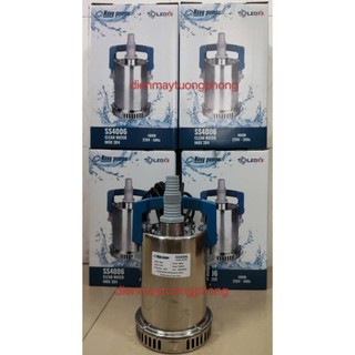  Bơm chìm Navy SS4006 công suất 400W thân inok chuyên bơm nước ngọt 