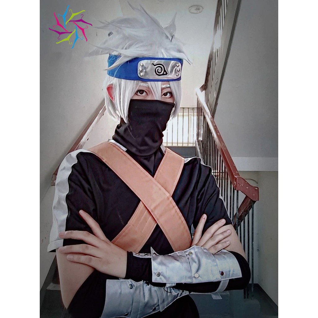 Quà tặng Naruto COS Kakashi Thanh niên COSplay Anime trang phục