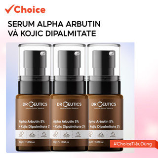 [Choice] Serum Alpha Arbutin 5% Và Kojic Dipalmitate 2% DrCeutics FM1-2396-16 Làm Sáng Da Mờ Nám